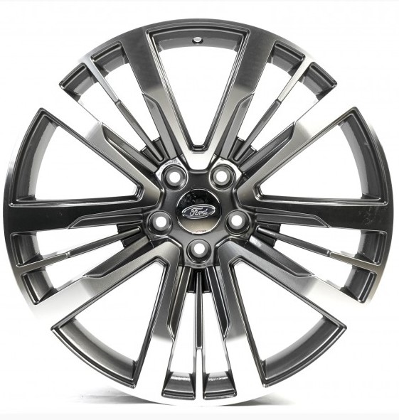 FD1221 8.5x20 5x114.3 ET44 DIA 63.4 gloss graphite with machined face