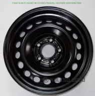 Kapitan nomodel 6.5x16 5x100 ET36 DIA 57.1 черный