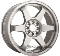 Angel JDM 719 7.5x17 5x100 и 5x112 ET45 DIA 72.6 silver