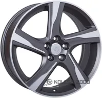 Wsp Italy Volvo (W1258) Napoli 8x18 5x108 ET55 DIA 63.4 MATT GUN METAL POLISHED
