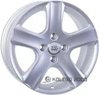 Wsp Italy Peugeot (W813) Paris 6.5x16 4x108 ET16 DIA 65.1 silver