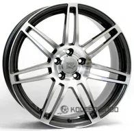 Wsp Italy Audi W557 S8 Cosma Two 8.5x19 5x112 ET45 DIA 57.1 GLOSSY BLACK POLISHED