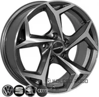 Zw BK5340 Volkswagen, Skoda, Seat 6.5x16 5x112 ET40 DIA 57.1 GP