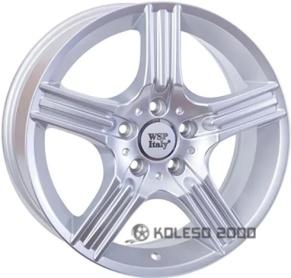 WSP Italy Mercedes (W763) Dione 8.5x17 5x112 ET58 DIA 66.6 silver WSP Italy Mercedes (W763) Dione 8.5x17 5x112 ET58 DIA 66.6 silver