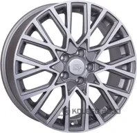 Wsp Italy Fiat W168 Gran Sasso 7x18 5x110 ET40 DIA 65.1 MATT GUN METAL POLISHED