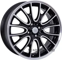 Wsp Italy Mini W1653 Rivers 7x17 4x100 ET48 DIA 56.1 GLOSSY BLACK POLISHED