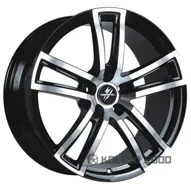 Fondmetal Tech 6 7.5x17 5x112 ET35 DIA 57.1 Black polished naked