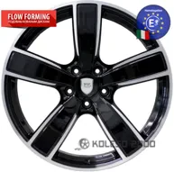 Wsp Italy Porsche W1059 Gotland 11.5x22 5x130 ET61 DIA 71.6 GLOSSY BLACK POLISHED