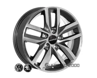 Zw 6314 Skoda Volkswagen 6x15 5x100 ET38 DIA 57.1 BP