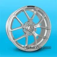 Replica Mers GT7957 7.5x17 5x112 ET35 DIA 66.6 silver