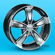 Aleks 721 7.5x17 5x108 ET35 DIA 73.1 BF-MB