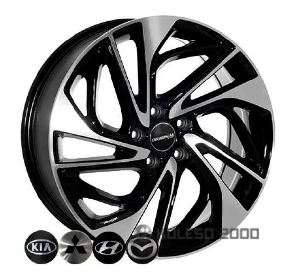 Zf FE189 7x17 5x114.3 ET40 DIA 67.1 BMF Zf FE189 7x17 5x114.3 ET40 DIA 67.1 BMF