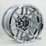 Gt LGS22 8x15 6x139.7 ET-10 DIA 110.5 Chrome