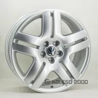 Replica Volkswagen ZY768 7x17 5x100 ET38 DIA 57.1 silver