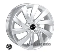 Jh H664 6x16 5x100 ET40 DIA 57.1 silver