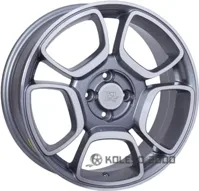 WSP Italy Fiat (W157) Forio 7x17 4x100 ET37 DIA 56.6 антрацит полированный
