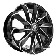 Wsp Italy WD003 6.5x16 5x100 ET43 DIA 57.1 GLOSSY BLACK WHITE