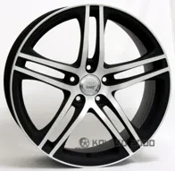 Wsp Italy Audi W556 Paul 8.5x19 5x112 ET45 DIA 57.1 DULL BLACK POLISHED