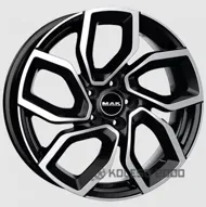 Mak Apollo 6.5x16 4x108 ET20 DIA 65.1 Black Mirror