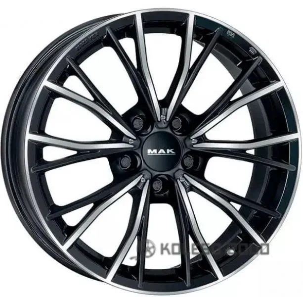 Mak MARK 8.5x19 5x112 ET25 DIA 66.6 GUN MET-MIRROR FACE Mak MARK 8.5x19 5x112 ET25 DIA 66.6 GUN MET-MIRROR FACE