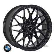 Zw BKY1091 8x19 5x112 ET25 DIA 66.6 Black
