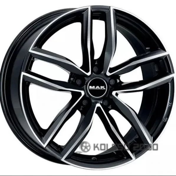Mak Sarthe 7.5x17 5x112 ET30 DIA 66.45 Black Mirror Mak Sarthe 7.5x17 5x112 ET30 DIA 66.45 Black Mirror