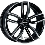 Mak Sarthe 8x18 5x112 ET28 DIA 66.5 GUN MET-MIRROR FACE