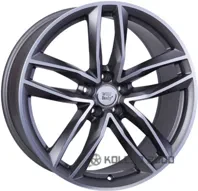 WSP Italy Audi (W570) Penelope 9x20 5x112 ET37 DIA 66.6 MATT GUN METAL POLISHED
