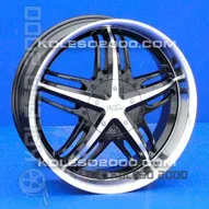 Aleks 5311 9.5x22 5x114.3 и 5x120 ET18 DIA 83 BF