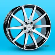 Replica Mercedes A-789 9.5x19 5x112 ET35 DIA 66.6 BF