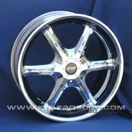 FJB F-320 8.5x20 6x139.7 ET13 DIA 108.3 хром