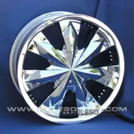 FJB F-341 8.5x20 5x120 и 5x130 ET34 DIA 74.1 хром