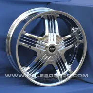 FJB F-326 10x24 8x165.1 ET15 DIA 106.2 хром