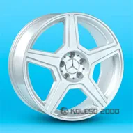 Replica Mercedes (A-F99504) 8.5x19 5x112 ET35 DIA 66.6 silver