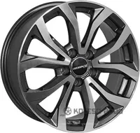 Zw 7349 Hyundai Kia Mitsubishi Mazda 7.5x17 5x114.3 ET40 DIA 67.1 MK-P