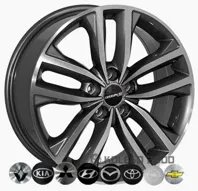 Zw BK846 Chevrolet, Opel, Buik 7x17 5x115 ET40 DIA 70.2 GP