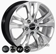 Zw BK5212 Hyundai Mazda Kia Mitsubishi 6.5x16 5x114.3 ET40 DIA 67.1 HS