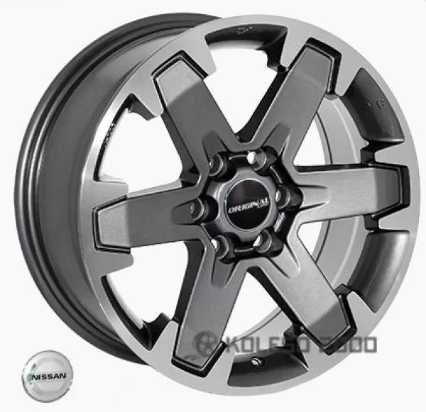 Zw BK5133 7x16 6x114.3 ET30 DIA 66.1 GP Zw BK5133 7x16 6x114.3 ET30 DIA 66.1 GP
