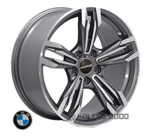 Zw BK5730(707) 9.5x18 5x120 ET38 DIA 74.1 GP Zw BK5730(707) 9.5x18 5x120 ET38 DIA 74.1 GP