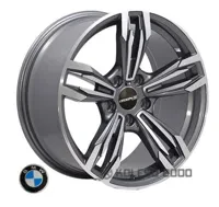 Zw BK5730(707) 8.5x18 5x120 ET38 DIA 74.1 GP