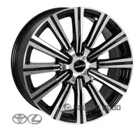 Zw BK5166 Toyota Lexus 8.5x20 6x139.7 ET25 DIA 106.2 BP