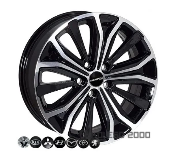Zw BK591 7x17 5x114.3 ET46 DIA 67.1 BP Zw BK591 7x17 5x114.3 ET46 DIA 67.1 BP