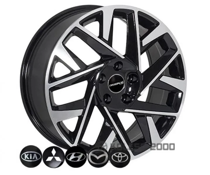 Zw BK3S1072 7.5x18 5x114.3 ET45 DIA 67.1 BP Zw BK3S1072 7.5x18 5x114.3 ET45 DIA 67.1 BP