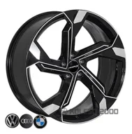 Zw BKY1201 9.5x21 5x112 ET25 DIA 66.6 BP