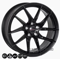 Zh 1057 7.5x17 5x112 ET37 DIA 66.6 Satin Black