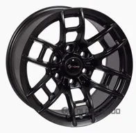 Zf F7606 9x17 6x139.7 ET0 DIA 106.1 Satin Black