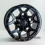 Gt LGS30 9x17 6x139.7 ET0 DIA 110.1 Matt Black