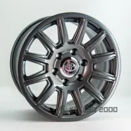 Replica Toyota 177174 8x17 6x139.7 ET25 DIA 95.1 GR