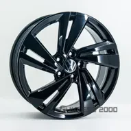 Replica Volkswagen GT 3S1282 7x18 5x112 ET45 DIA 57.1 Black