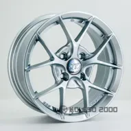 Gt DX221 6x14 4x100 ET35 DIA 67.1 silver